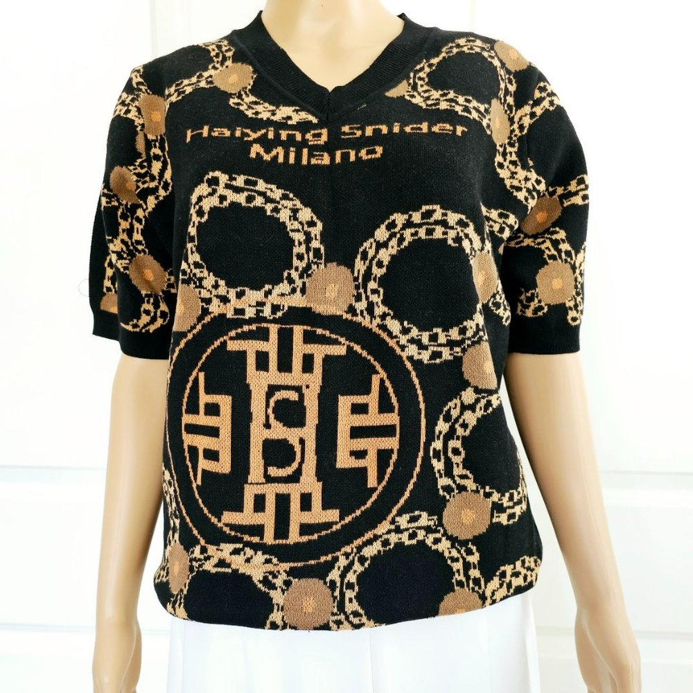 Haiying Snider Shortsleeves Knitwear for Girls and Women